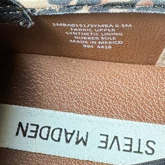 Steve Madden Symba Leopard Slip-On Sneakers Women’s 6.5 - Picture 11 of 12